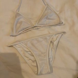 VICTORIA’S SECRET WHITE NET BIKINI